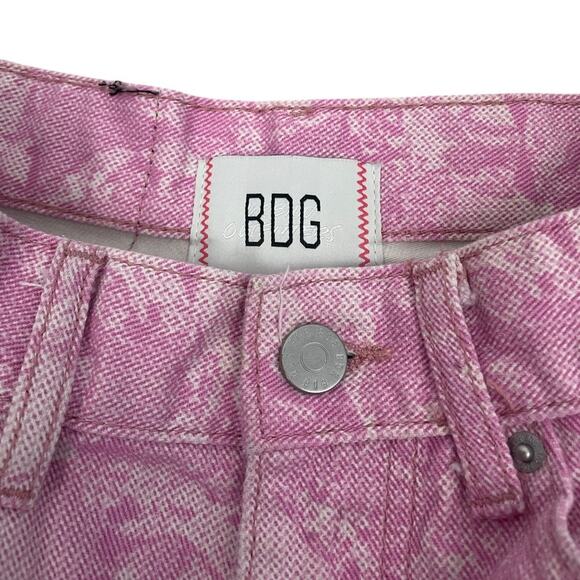 HOST PICK! BDG Denim Pink Patterned Cowboy Jeans - Picture 7 of 7